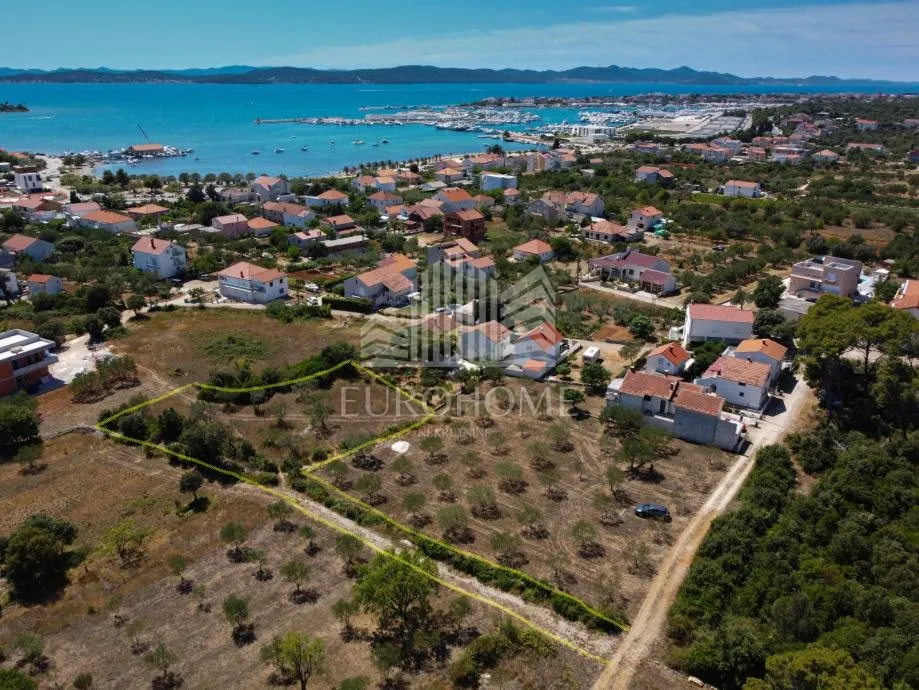 zadar, sukošan top građevinsko zemljište 1490m2 - slika 9