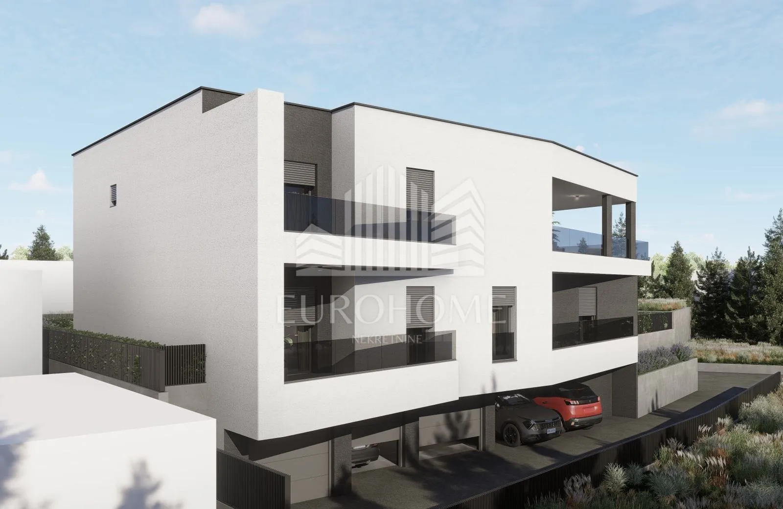 stan u luksuznoj urbanoj vili – gračani, 84 m², balkon i pogled na zelenilo - slika 4