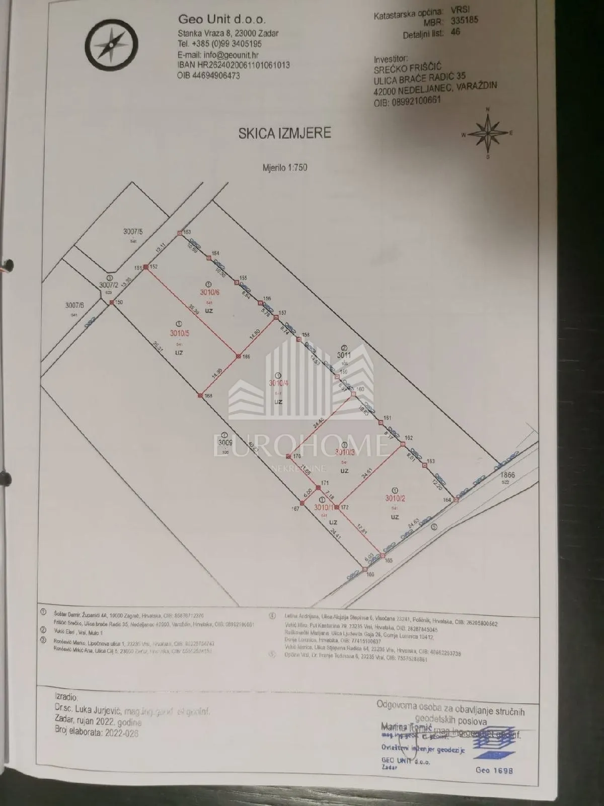 vrsi- mulo- građevinsko zemljište, 953m2 - slika 10