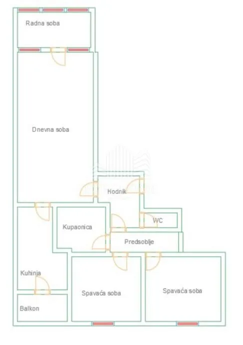 namješten trosoban stan 79m2 - stenjevec - - slika 12