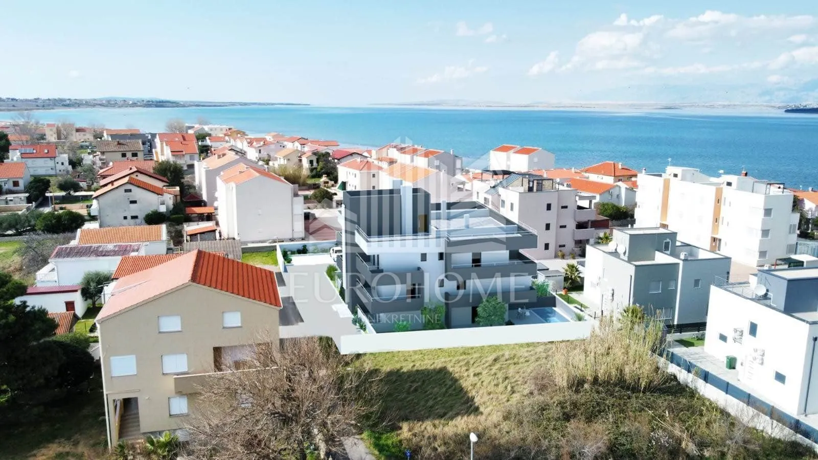zadar, nin, luksuzna novogradnja u neposrednoj blizini mora, lift - slika 2
