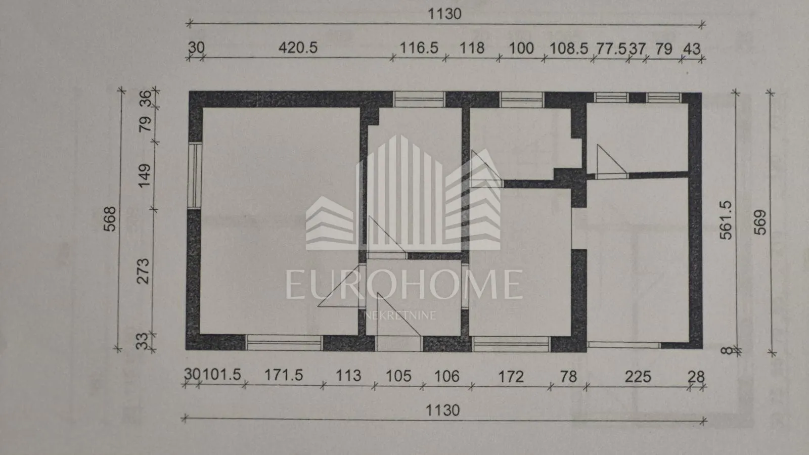 samostojeća kuća s 2 stana (110 m² + 58 m²), vrhovec - slika 24
