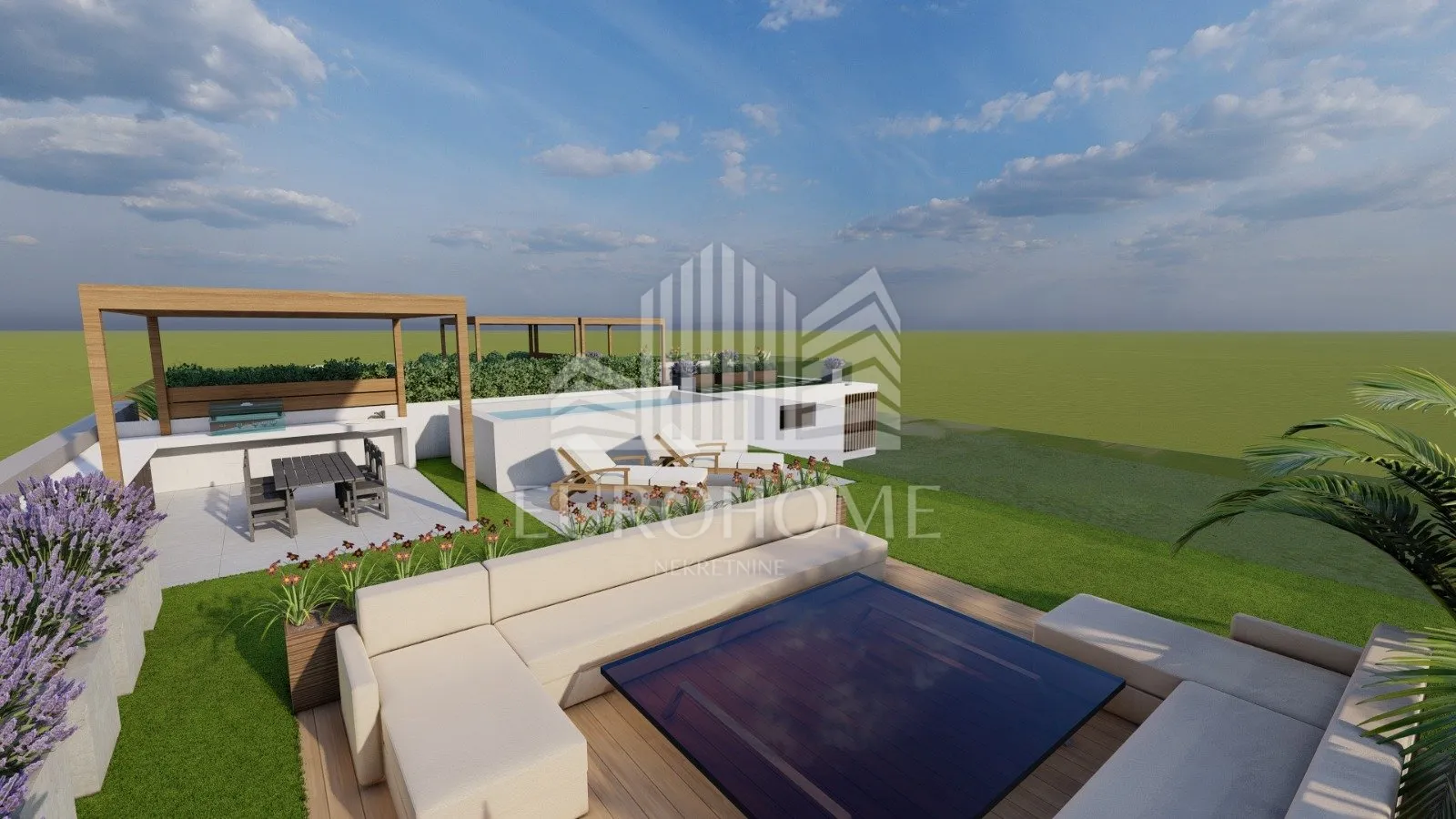 vodice, luksuzni stan uz plažu s5, top lokacija, garaža, 119m2 - slika 30
