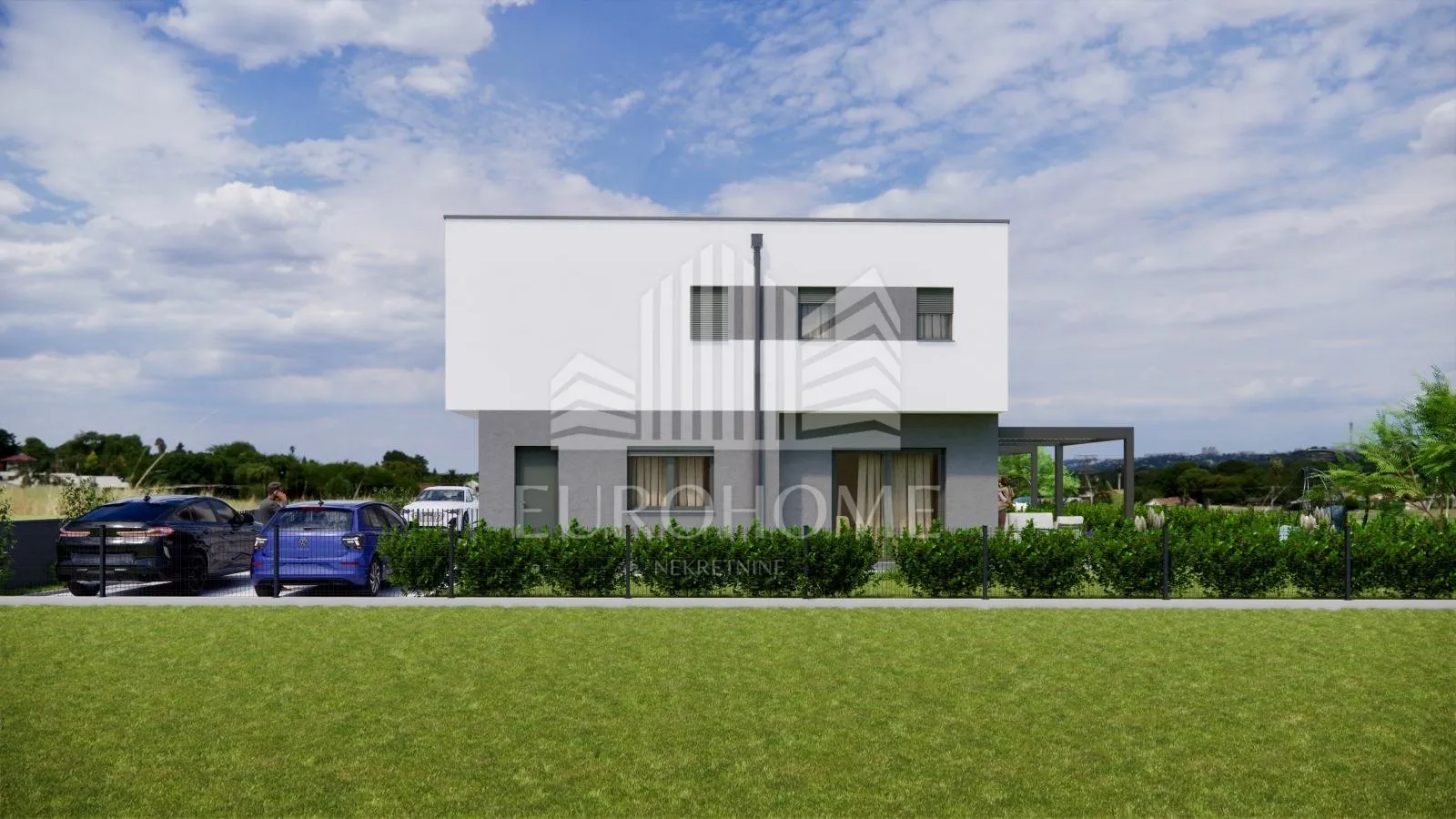 novogradnja – moderna dvojna kuća 128 m², 2 ppm, vrt, brezovica - slika 5