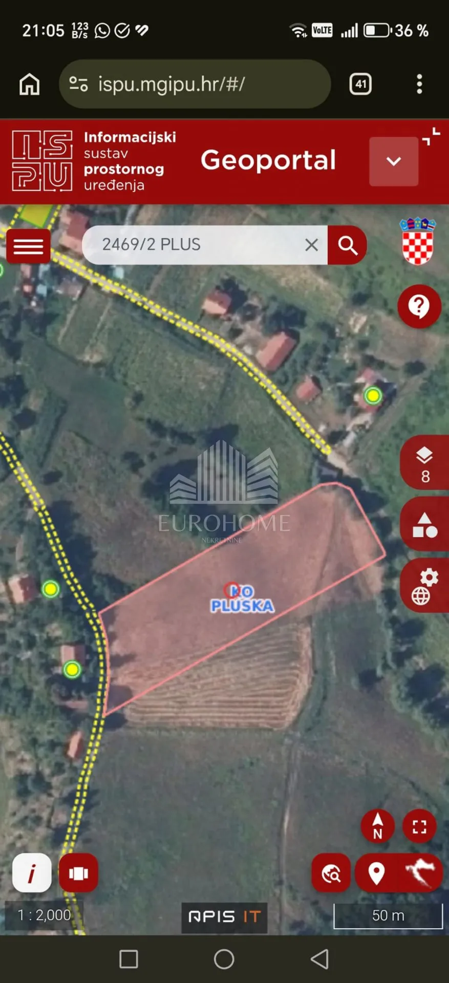 zemljište 5642 m2 sa projektom za gradnju luksuzne vile - slika 9