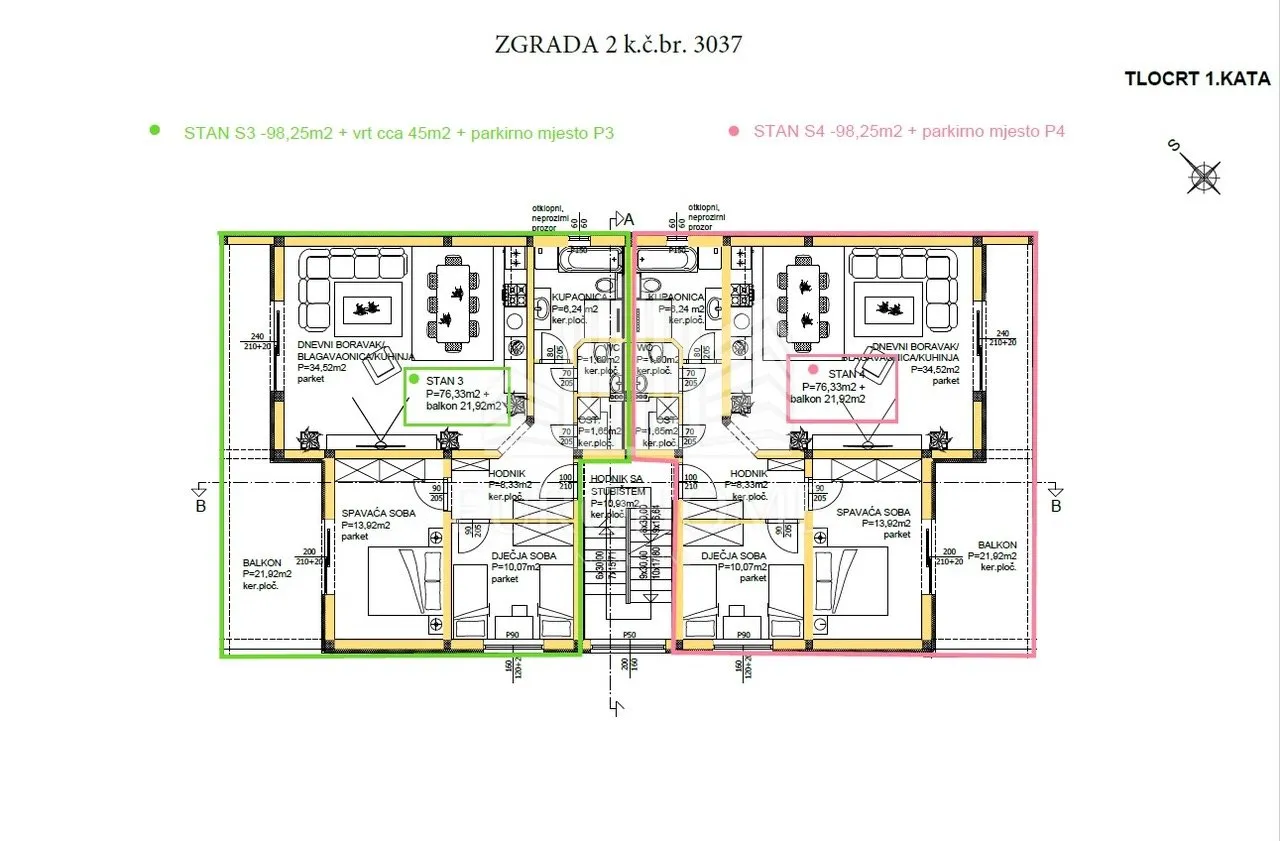 zadar -privlaka, novogradnja top stanovi - slika 4