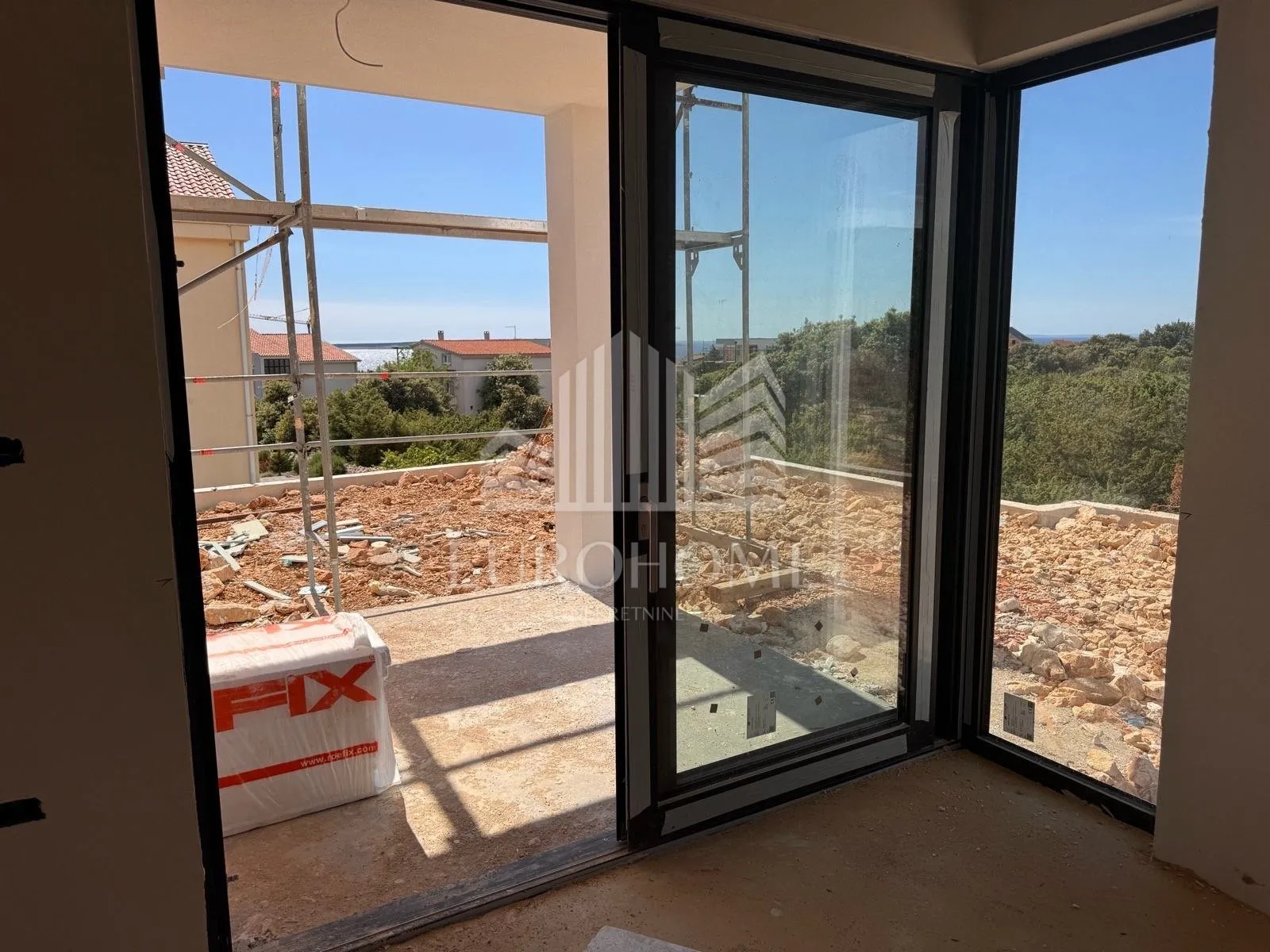 mandre, kolan, novogradnja, dvosoban stan u prizemlju, 70m2 - slika 4
