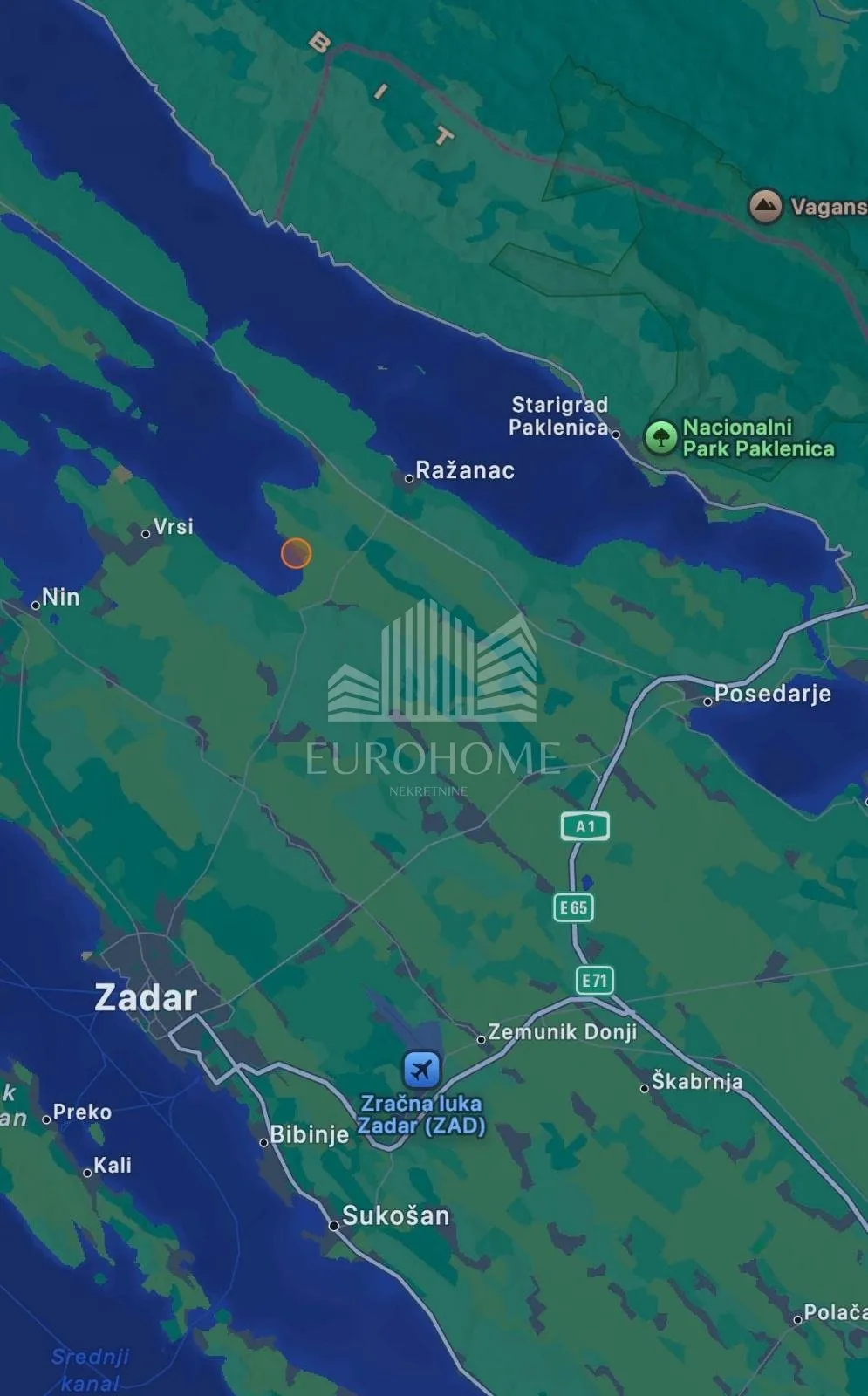 ražanac- ljubač- građevinsko zemljište, 2000m2 - slika 6