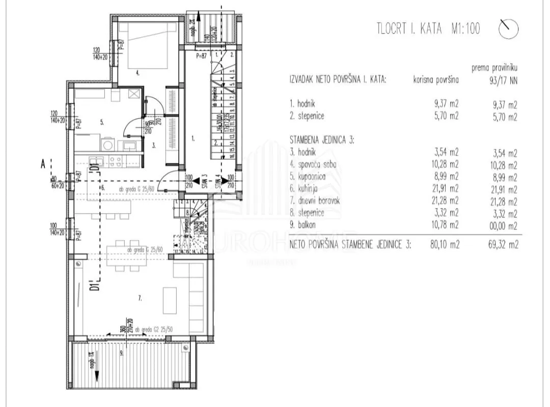 novo!!dvoetažni penthouse u turnju s krovnom terasom,238m2 - slika 8