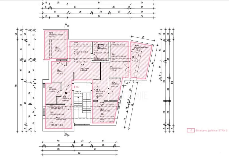 pag, košljun, 2 renovirana apartmana 120m od mora+ 2 parkirna mjesta - slika 13