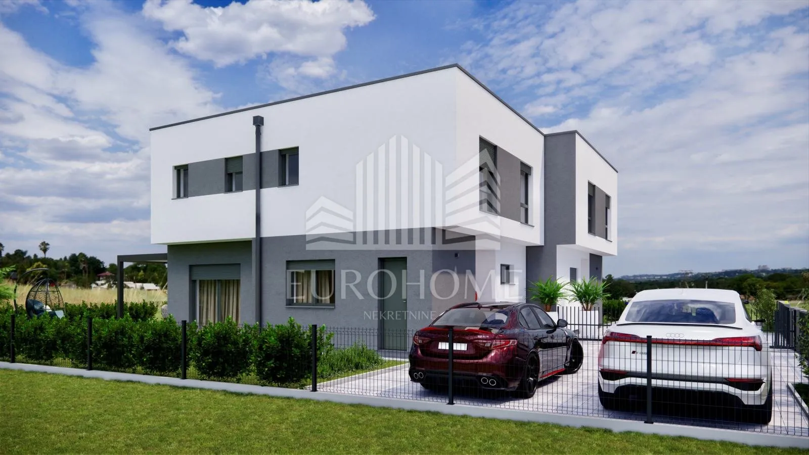 novogradnja – moderna dvojna kuća 128 m², 2 ppm, vrt, brezovica - slika 8