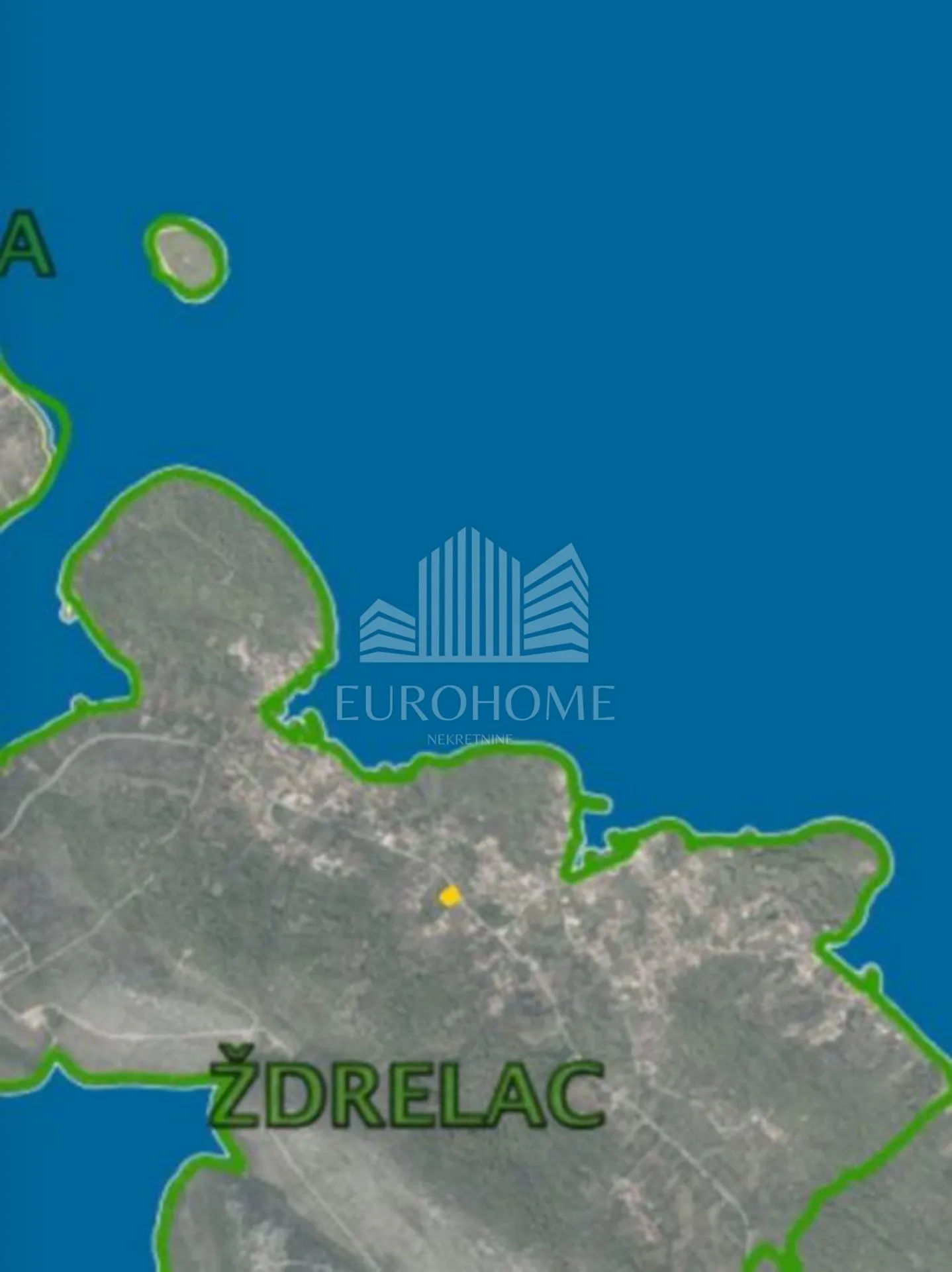 pašman- građevinsko zemljište, mjesto-ždrelac, 619m2 - slika 2