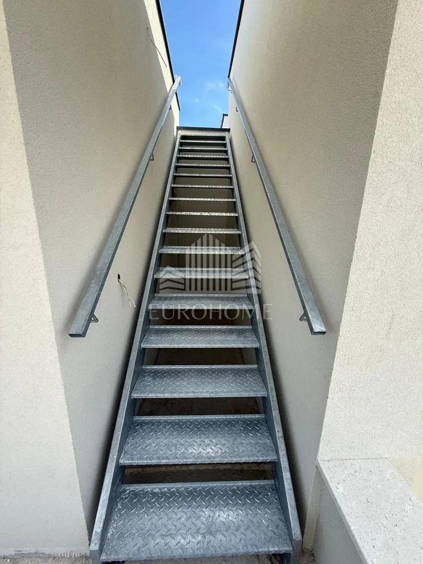 zadar,sukošan, penthouse s krovnom terasom i pogledom na more, 300 m od mora - slika 17