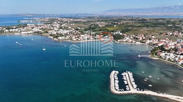 zadar, privlaka-45m od mora, građevinsko zemljište s ishodovanom dozvolom, 1152m2 - slika 3
