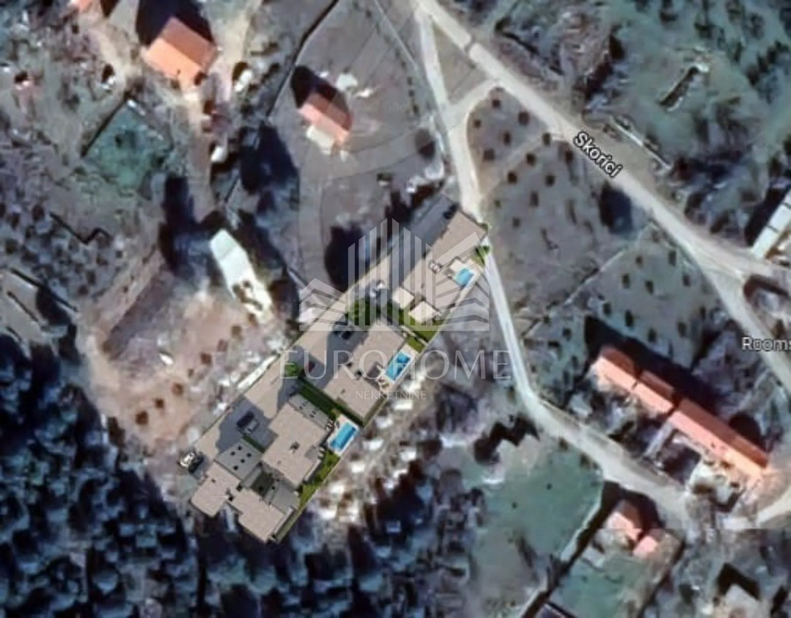projekt skradin, 4 objekta s 5 apartmana pored krke - slika 8