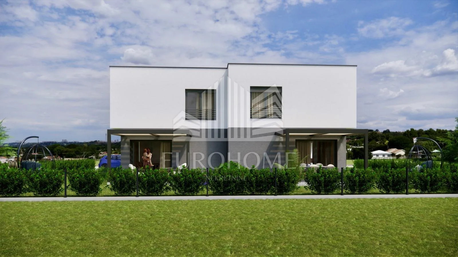 novogradnja – moderna dvojna kuća 128 m², 2 ppm, vrt, brezovica - slika 11