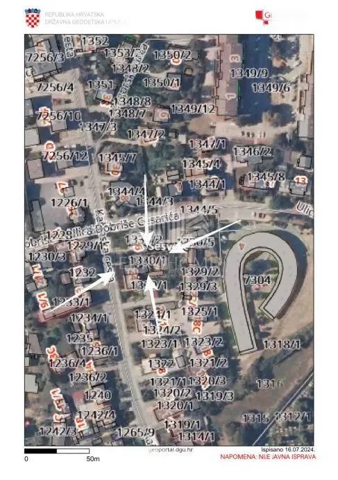 građevinsko zemljište, centar sesveta, 622m2 - slika 2