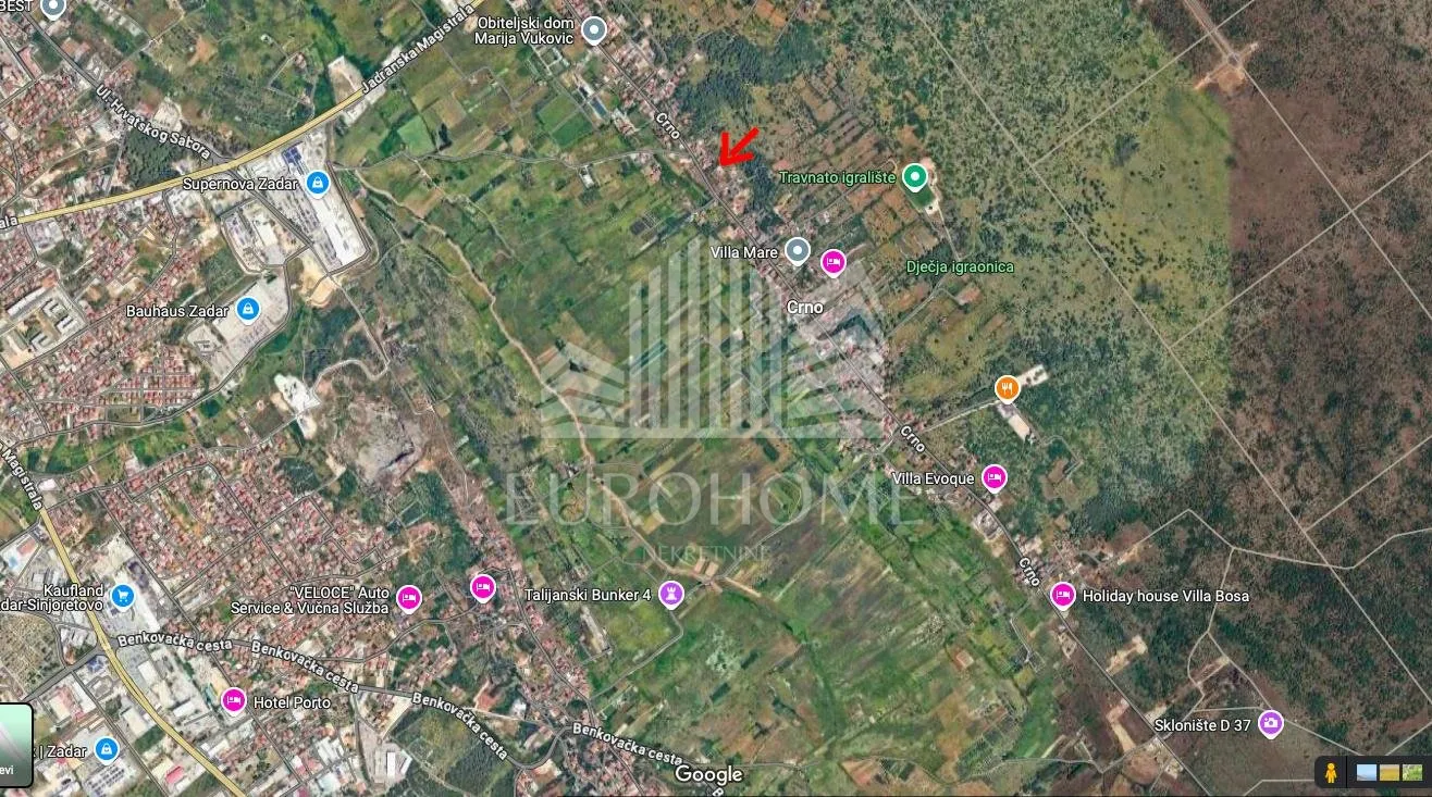 zadar- crno, građevinsko zemljište, 1040m2 - slika 3