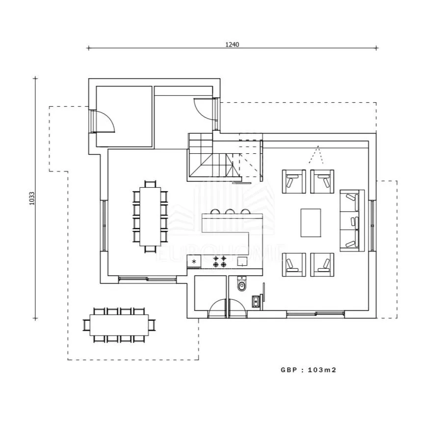 sukošan- villa with pool in resort, 188m2, 439 yard - slika 22