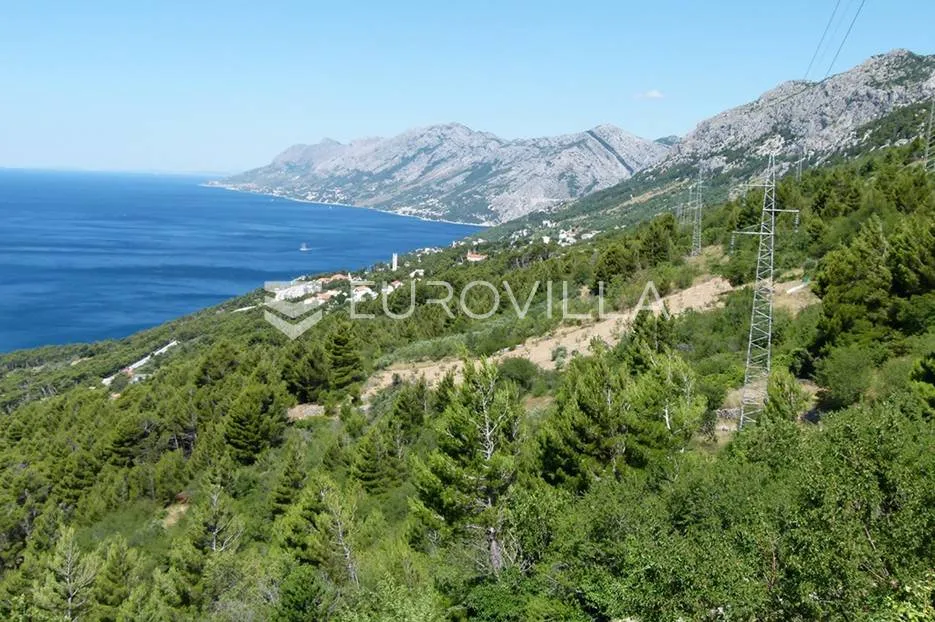 brela - zemljište s predivnim pogledom (1665 m2) - slika 4