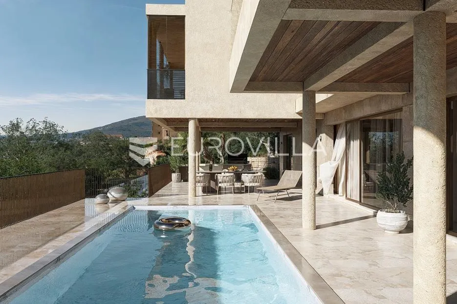 trogir, čiovo, moderna vila s bazenom u blizini mora - slika 3