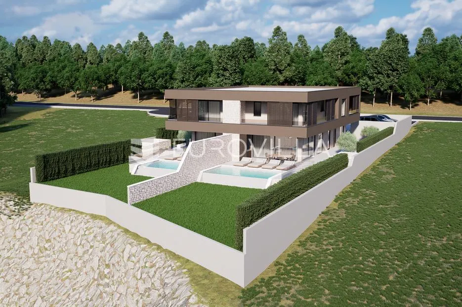 istra, sveti kirin, ekskluzivne duplex vile okružene prirodom - slika 5