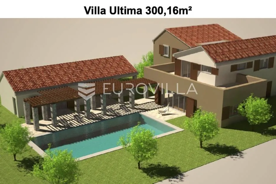 istra, kršan, zemljište 45.000 m² s projektom za 32 ville - slika 9