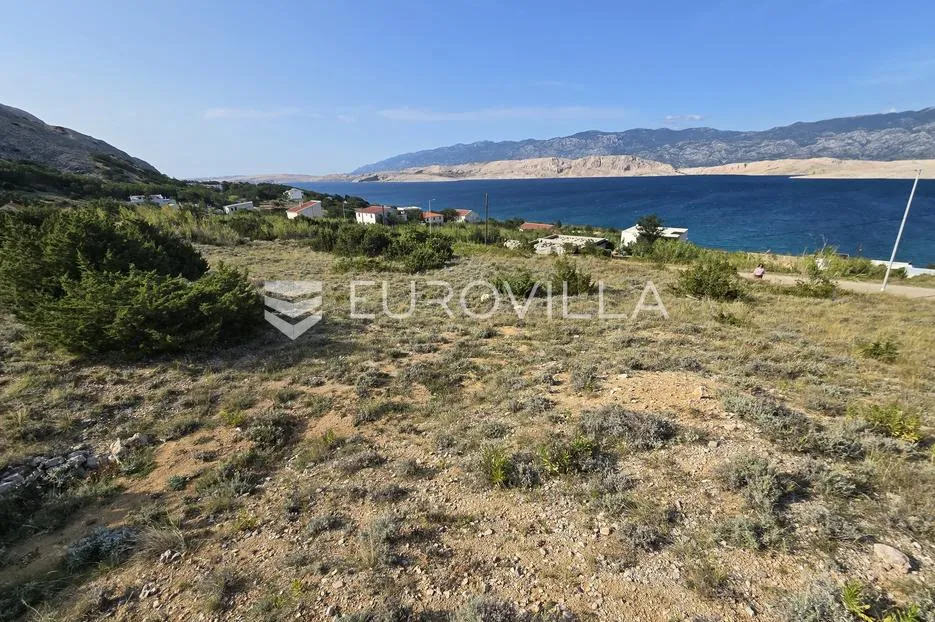 Pag, Bošana, građevinsko zemljište s otvorenim pogledom na more