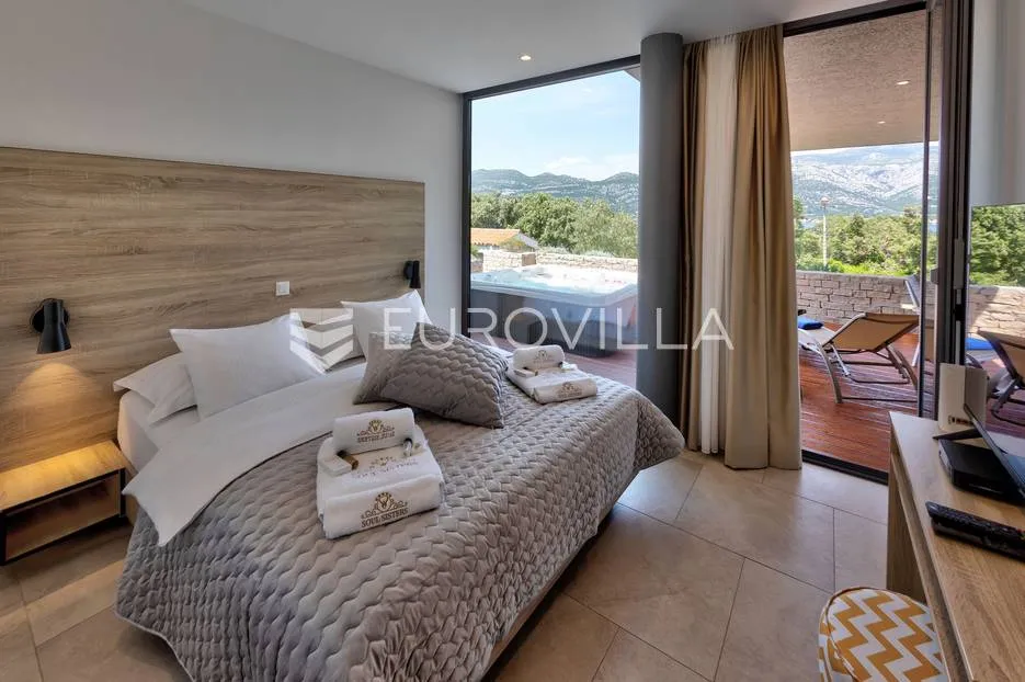 korčula, luksuzna moderna villa s pogledom na more, jedinstvena ponuda - slika 28
