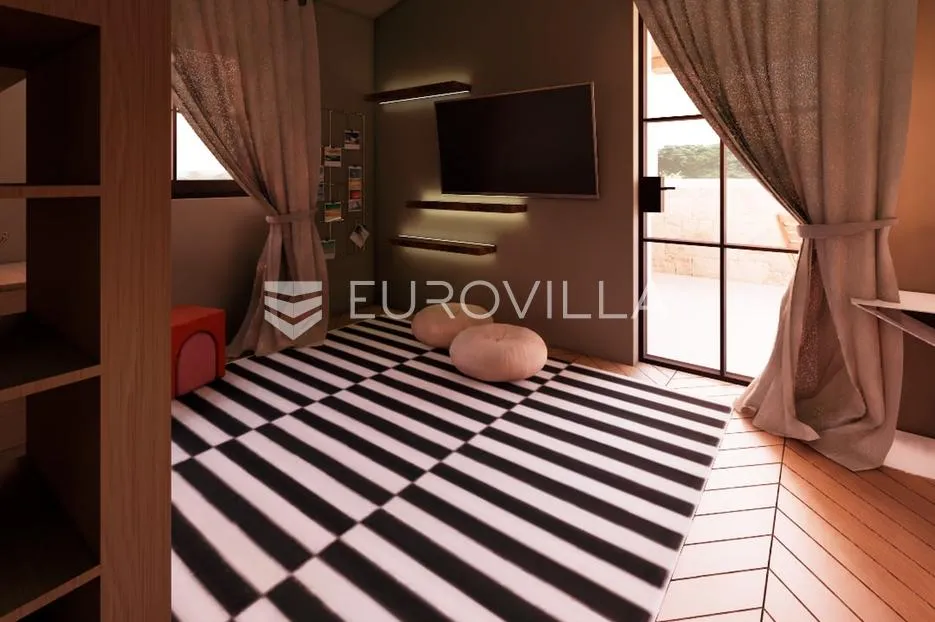marčana, krnica - moderna dizajnerska vila s direktnim pogledom na more - slika 48