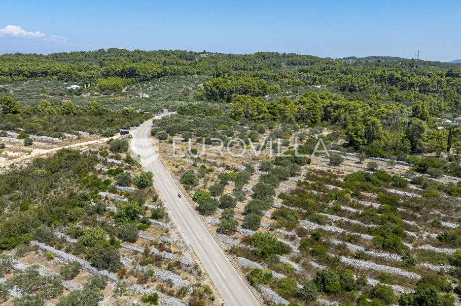 otok korčula, vela luka, poljoprivredno zemljište sa pogledom na more - slika 5