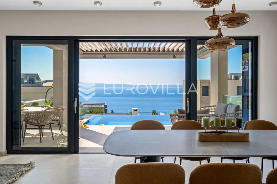 split, podstrana elegantna luksuzna vila s panoramskim pogledom na more - slika 7