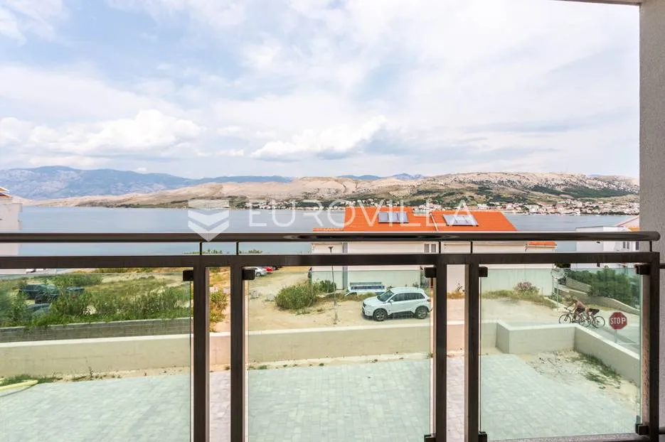 Pag, trosoban apartman S2 uz more 75 m² NOVOGRADNJA