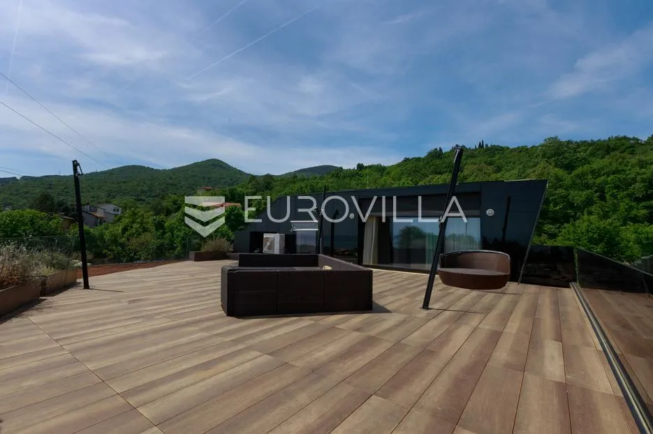 matulji, penthouse peterosobni dvoetažni stan160 m², terasa 130 m² i privatna okućnica 250 m² - slika 28