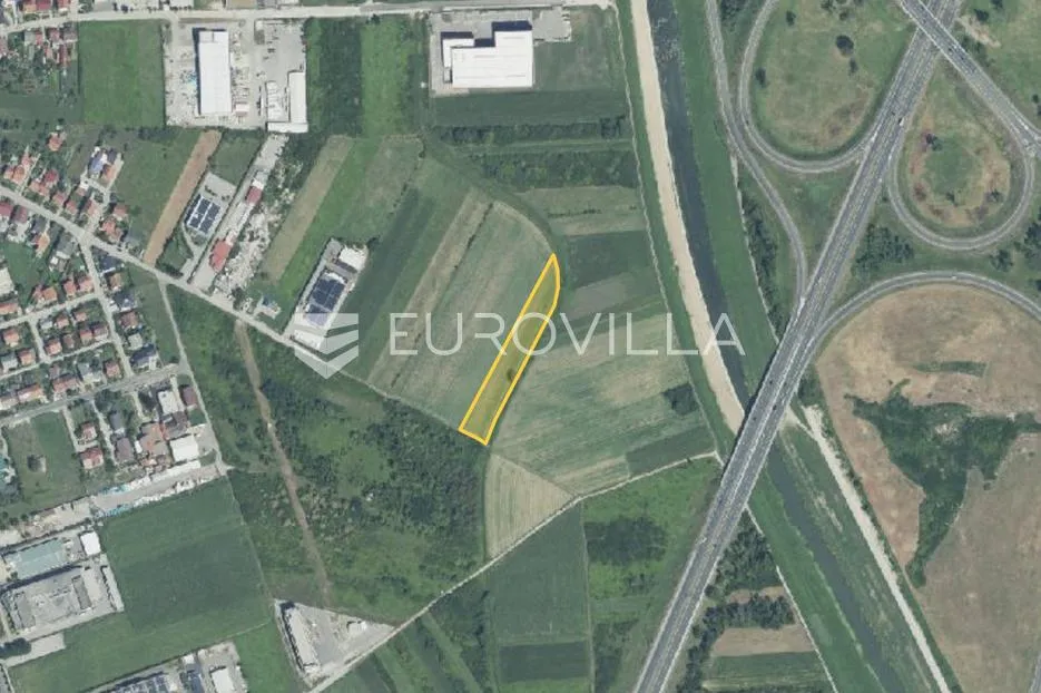 zaprešić, građevisko zemljište u industriskoj zoni površine 4683 m² - slika 2