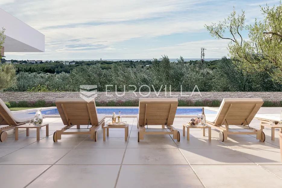 istra, savudrija, jedinstvena luksuzna vila s infinity bazenom i panoramskim pogledom na more - slika 2