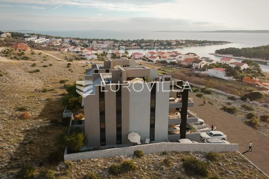 pag, šimuni, dvosoban penthouse 86,94 m² na drugom katu moderne zgrade - slika 3