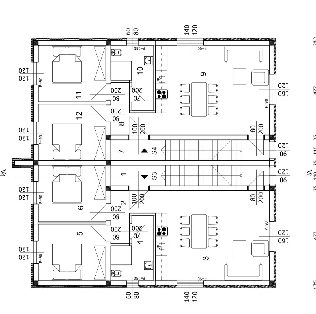 zadar, vir, penthouse s krovnim bazenom 350m od mora - slika 11