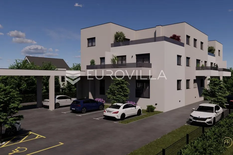 zagreb, sveta klara, klara living, trosoban stan 72,97 m², vrt, novogradnja - slika 3