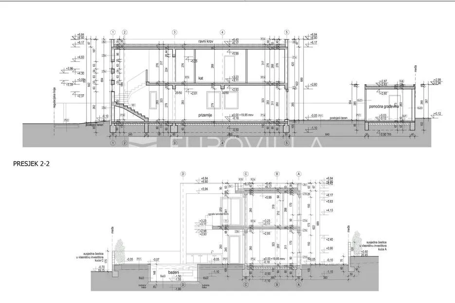 istra, peroj, luksuzna villa 200 m², s pogledom na more, 450 m od mora - slika 15