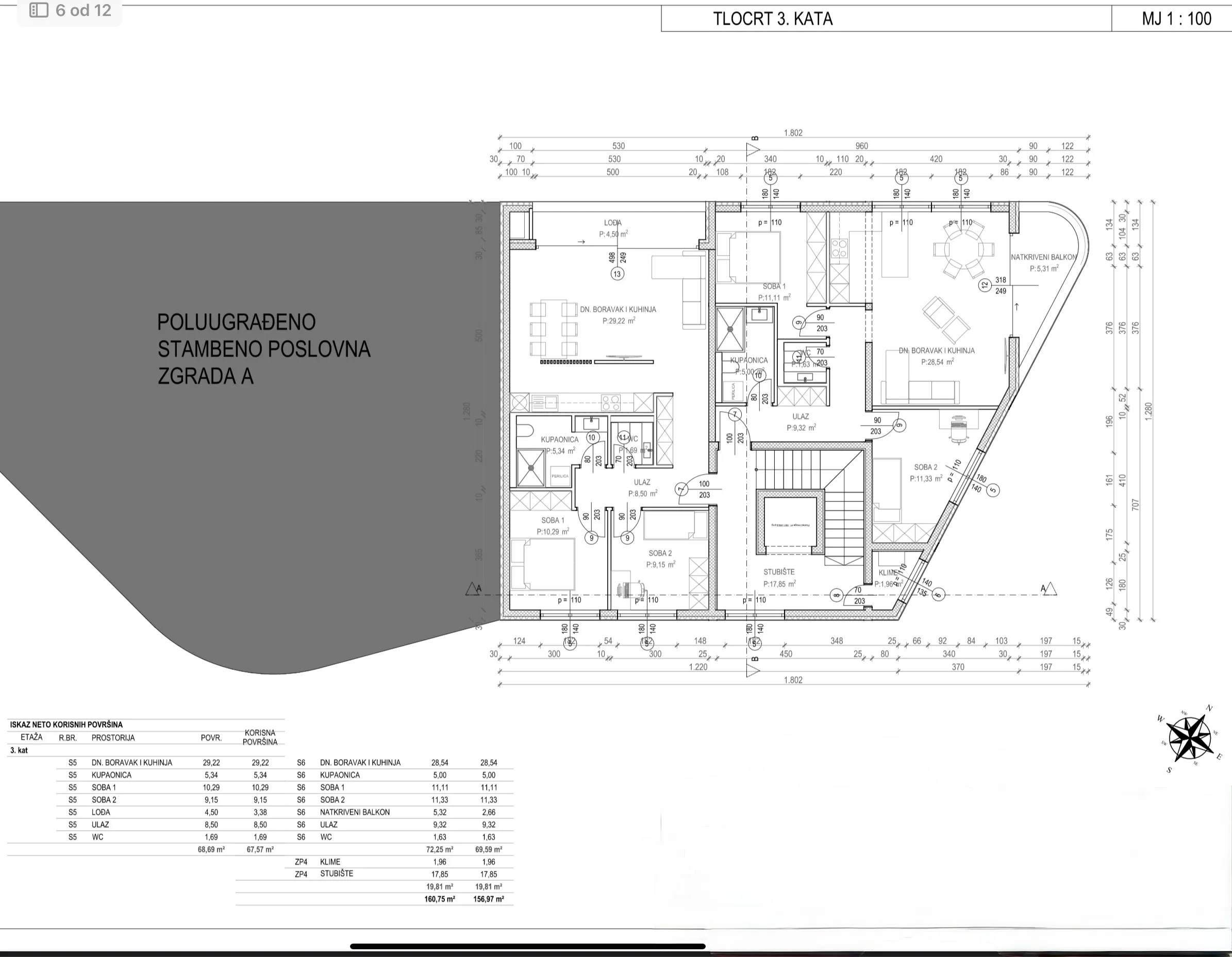 istra, tar, novogradnja, luksuzan dvosobni stan nkp 67,57 m2, s prekrasnim pogledom na more i alpe - slika 26