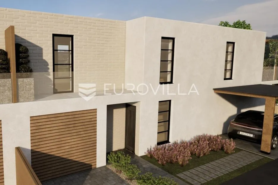 velika gorica, mraclin, moderna duplex kuća, novogradnja - slika 3