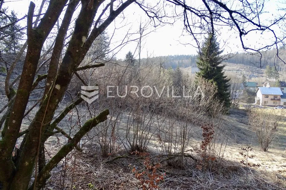 delnice, atraktivan teren površine 1380 m² za gradnju obiteljskih kuća, vikendica - slika 2