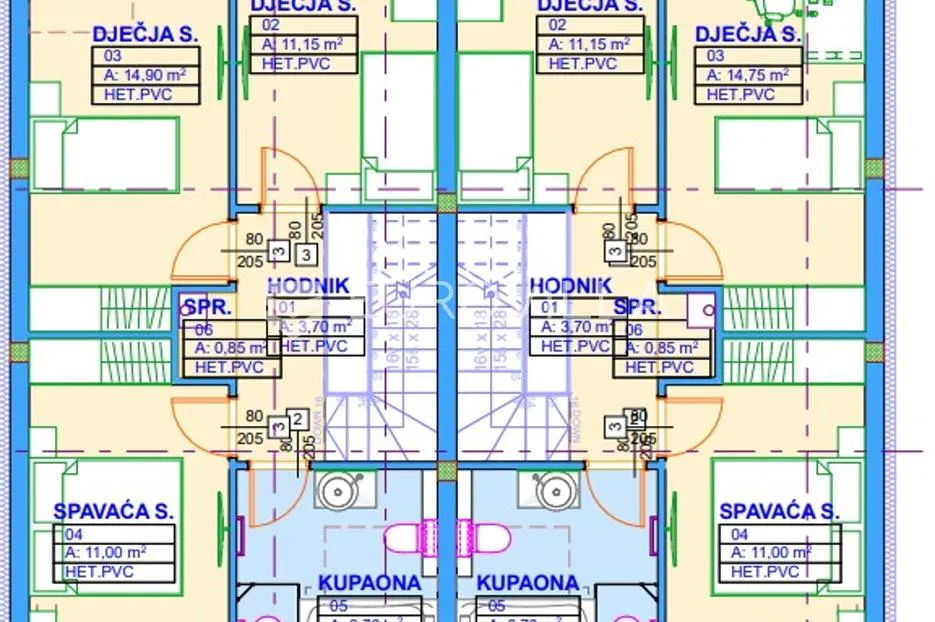 istra, pula, valdebek, građevinsko zemljište s idejnim projektom - slika 11