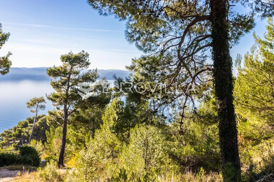 brela, odlično građevinsko zemljište s pogledom na more 752 m² - slika 3