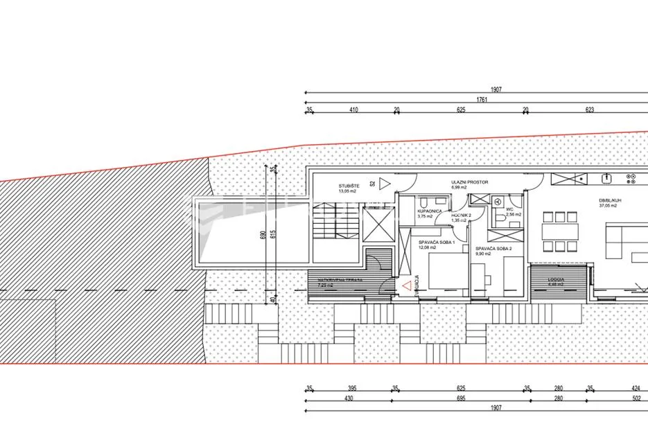 zagreb, vinogradska cesta, građevinsko zemljište 587 m² s idejnim projektom - slika 9