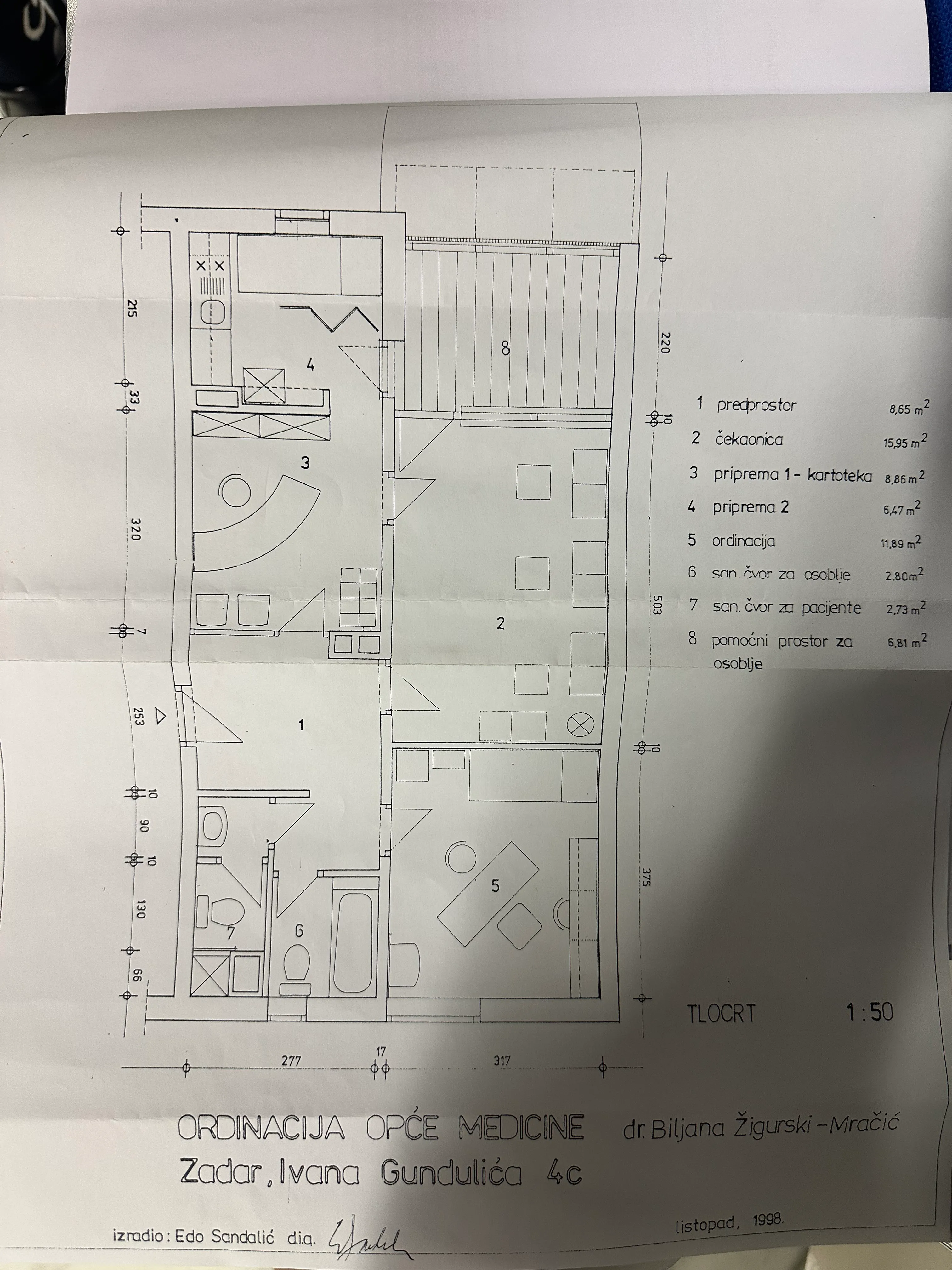 zadar, brodarica, dvosoban stan na odličnoj lokaciji, trenutno ordinacija - slika 11