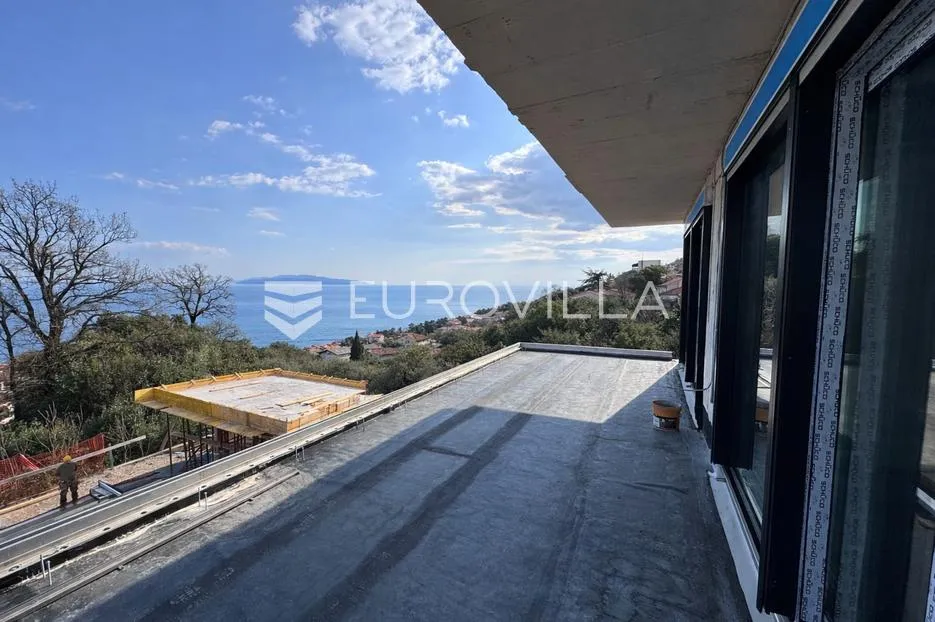 opatija, pobri, luksuzan penthouse 127 m² s pogledom na more - slika 2