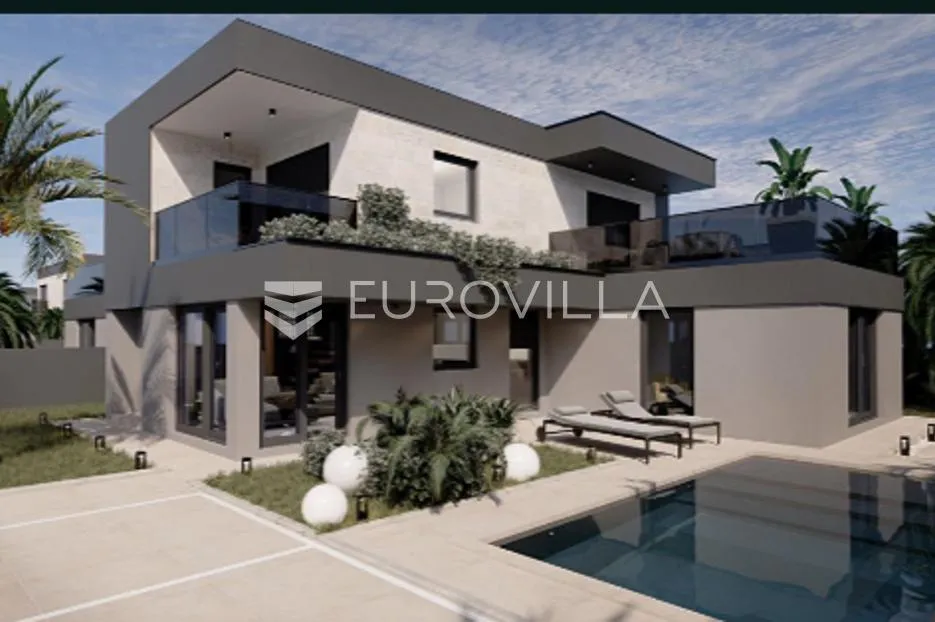 istra, medulin. luxury resort samostojeća kuća s bazenom 156 m2 - slika 3
