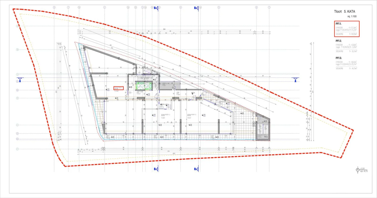 split, mejaši: vrhunski uredski prostor 158 m² u prestižnoj novogradnji - slika 5